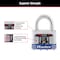 Master Lock Master Lock 1-5/16 in. H X 1-5/8 in. W X 1-1/2 in. L Steel Double Locking Exterior Padlock, PK4 3008D - alternate 6